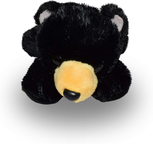 Wild Republic Black Bear Plush, Stuffed Animal, Plush Toy, Gifts for Kids, Hug’Ems 7" , Bear Black...